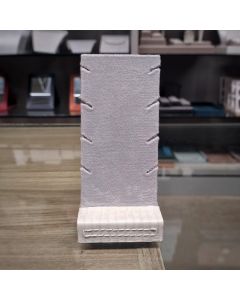 Porta Pulseiras 4 rasgos  ( base em couro ) - 6x6x12